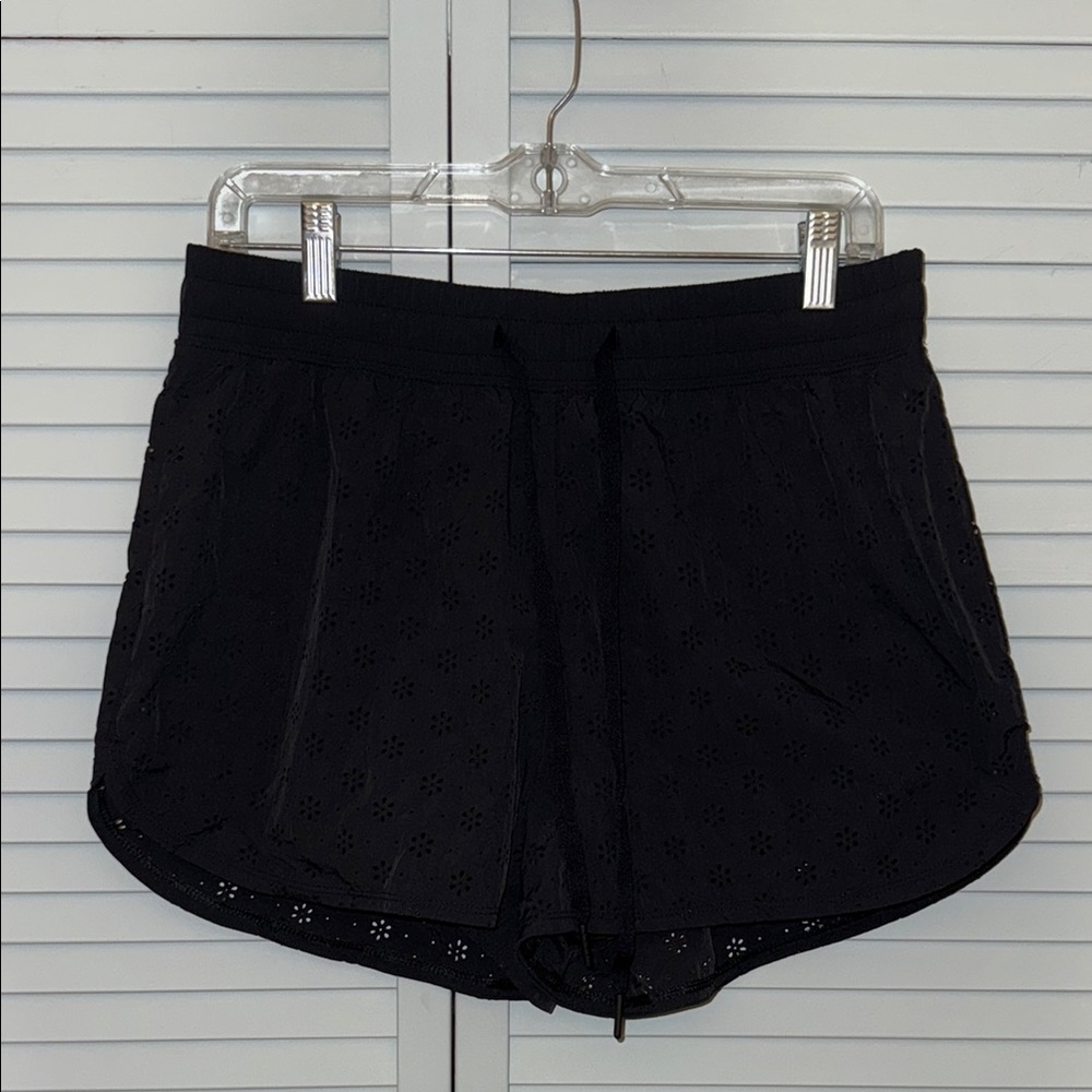 Girly Hicks (Hollister) Black Eyelet Shorts